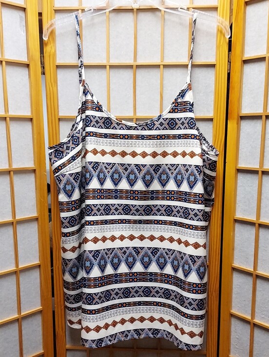 Tops - 🏜 Tribal Southwestern Cami Top Womens 1X 100% Polyester